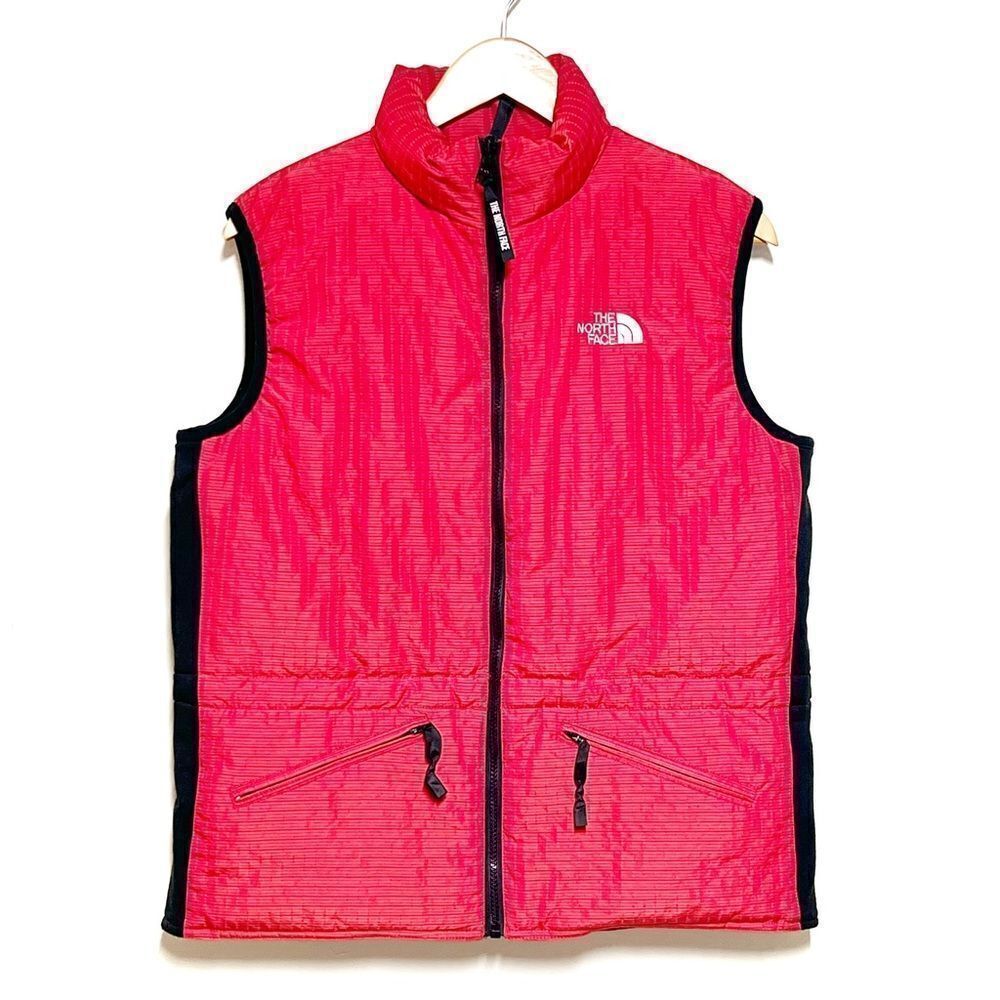 New Unworn The North Face Red Goose Down Puffer Vest Womens Sz L Host Pick